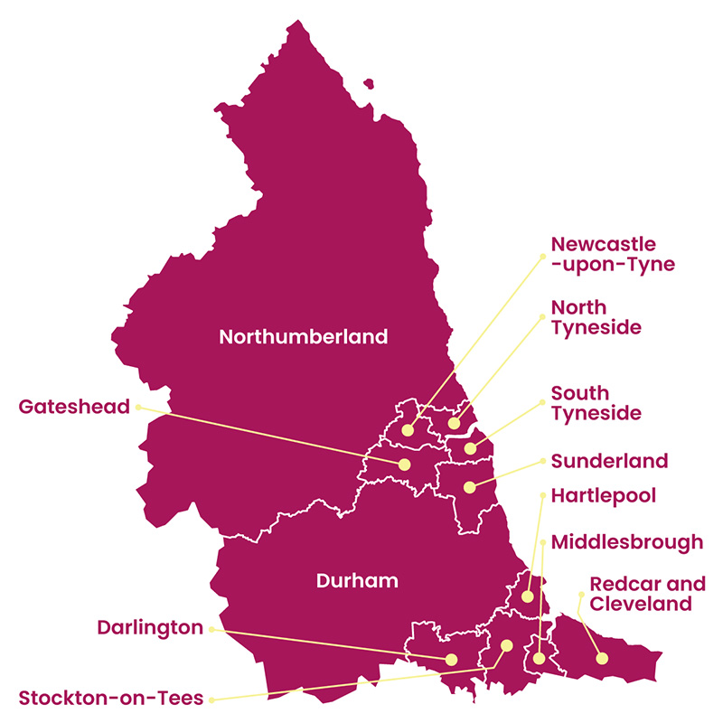 north-east-map-of-coverage-jppattesting JP Pat Testing Areas Covered